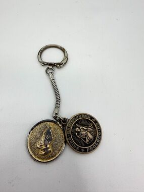 Vintage Medals From Bishop Choi Saint Christopher Vietnam GI Keychain Serenity